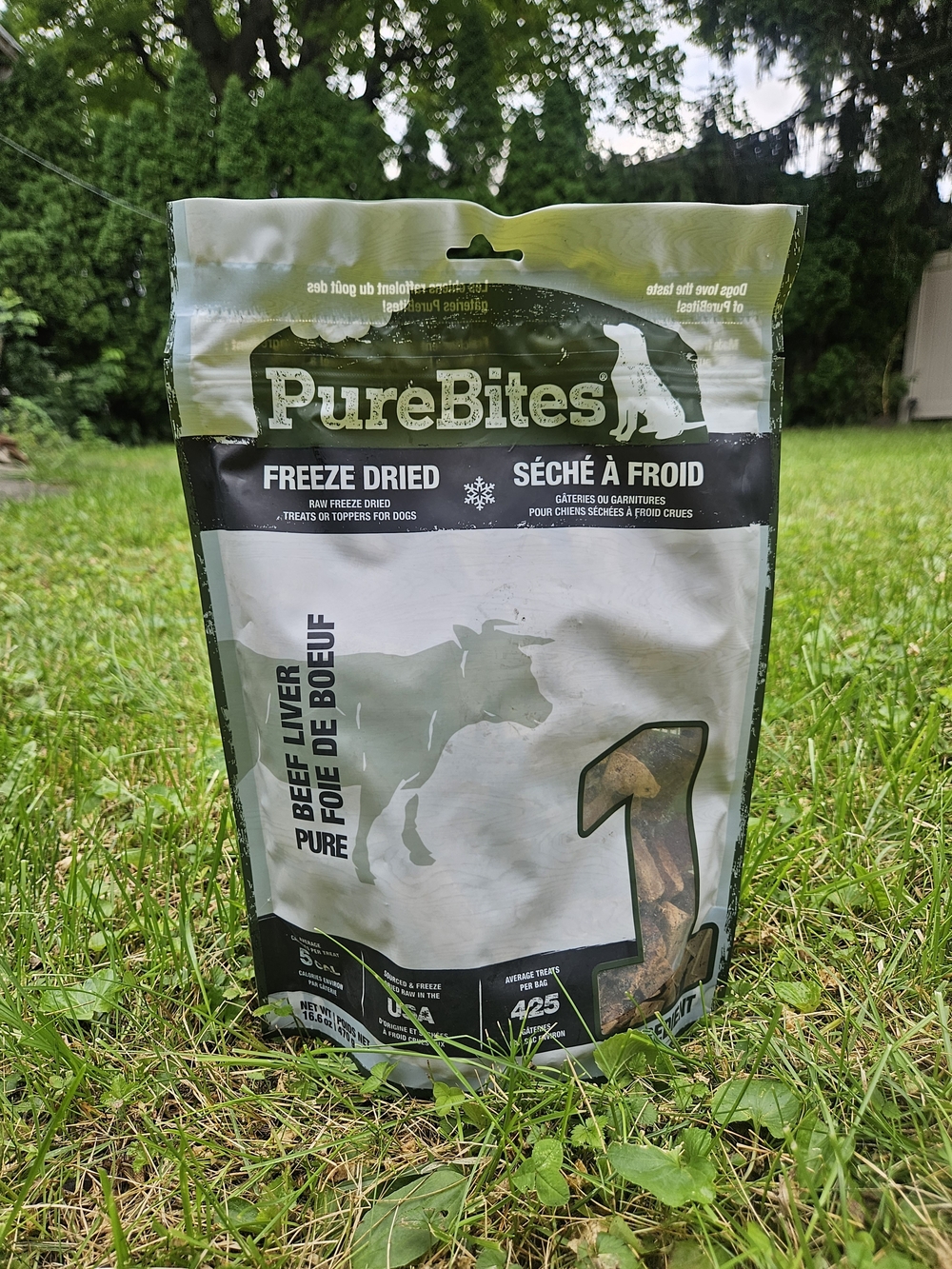 PureBites Freeze-Dried Beef Liver Dog Treats — New & Unopened